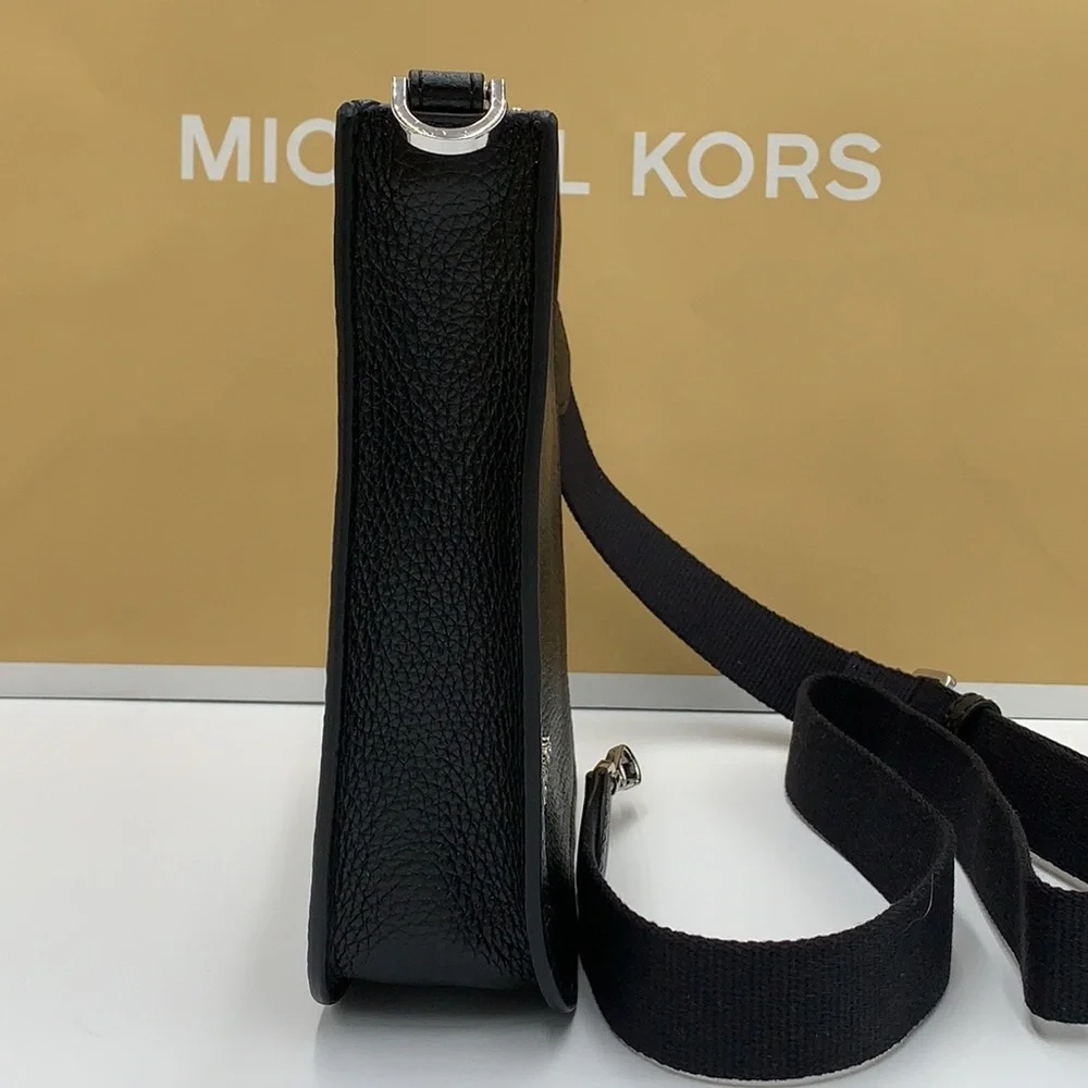 MICHAEL KORS Briley Small Pebbled Leather Messengr